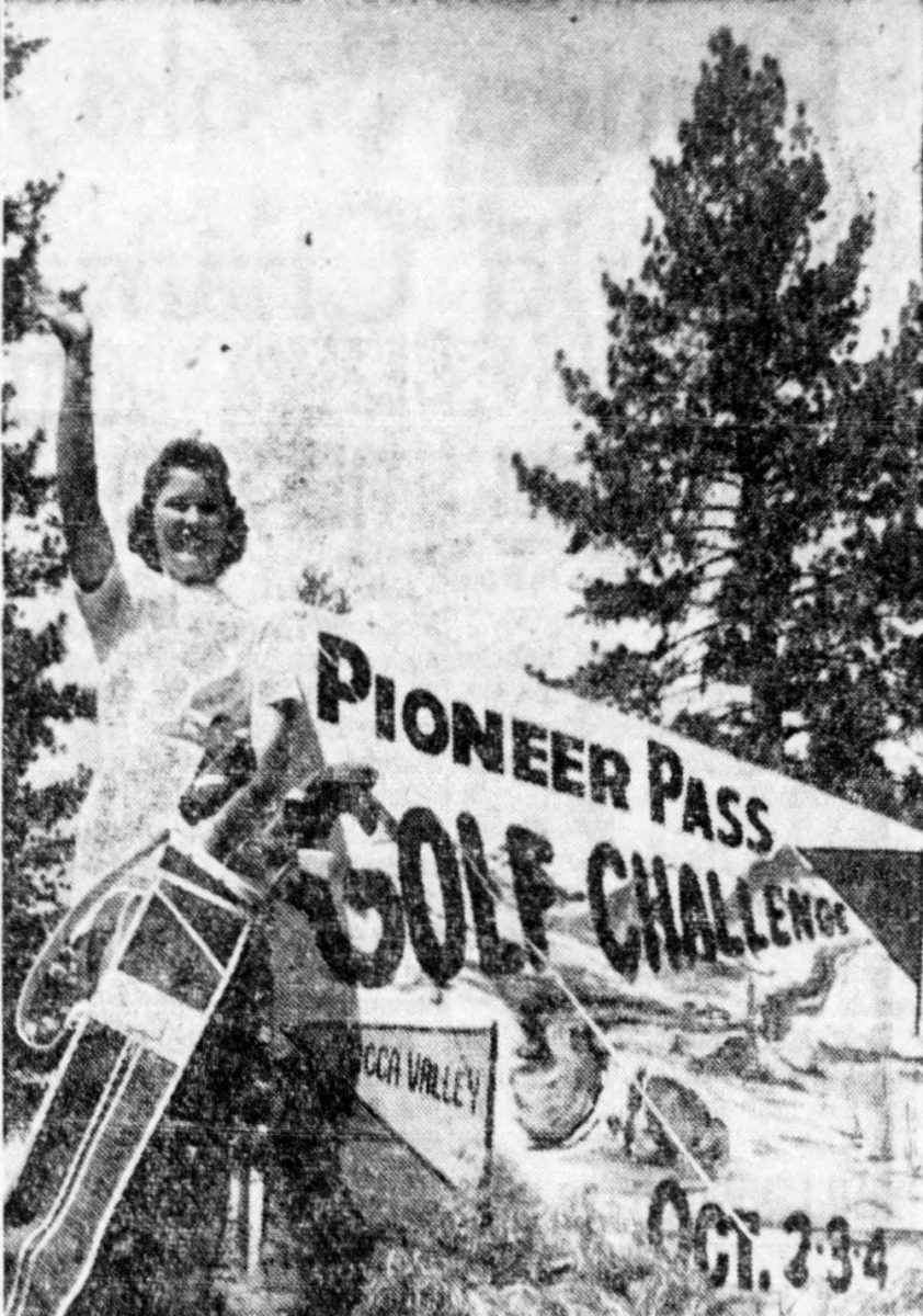 1959 Golf Girl