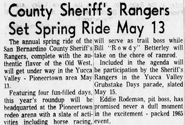 County Sheriff Ranger featured image